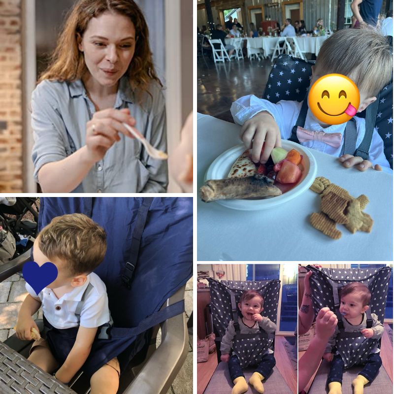 Chaise bébé nomade | NomadeNest™