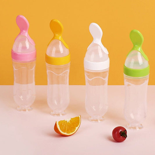 Biberon avec cuillère pour nouveau-né | EasyBottle™ - BB e MAMAN AMBRO