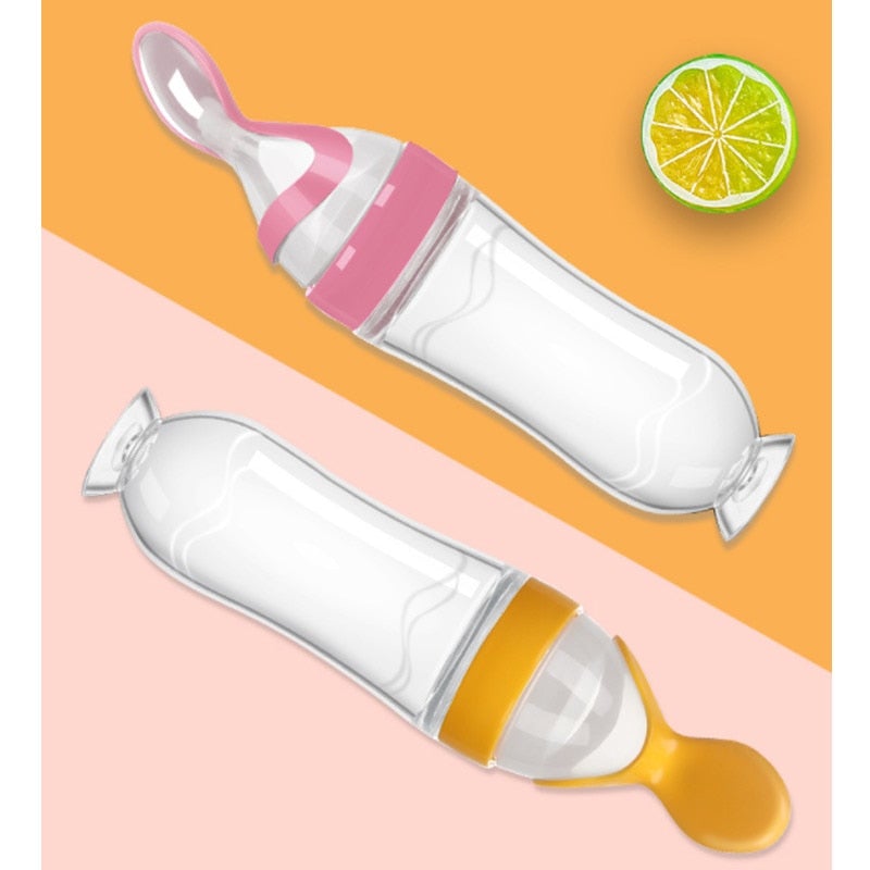 Biberon avec cuillère pour nouveau-né | EasyBottle™ - BB e MAMAN AMBRO